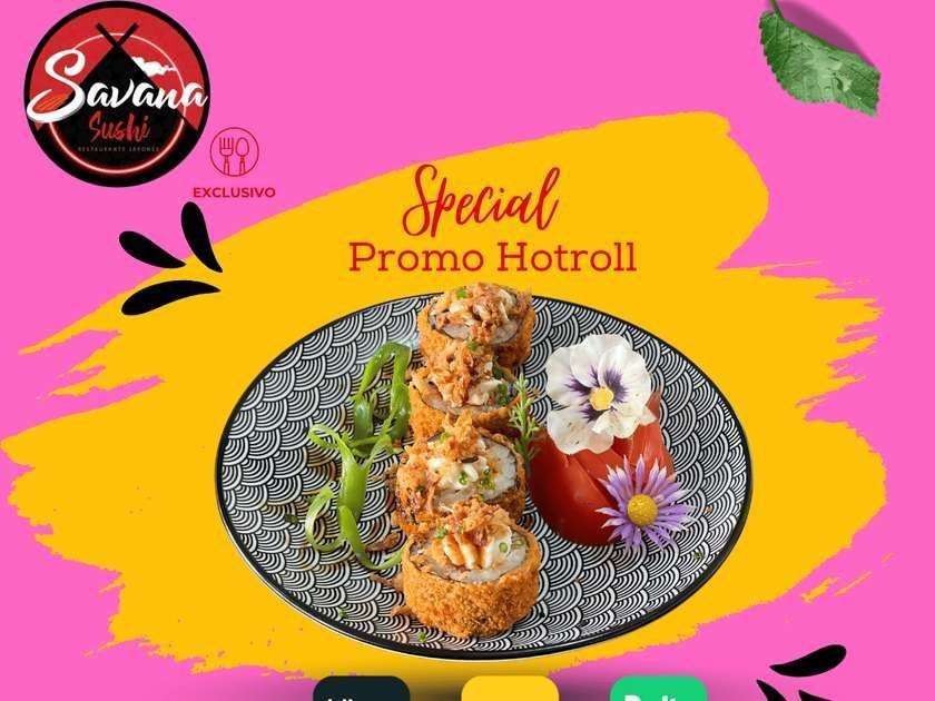 2x1 Saki Hot Roll - 8 Peças