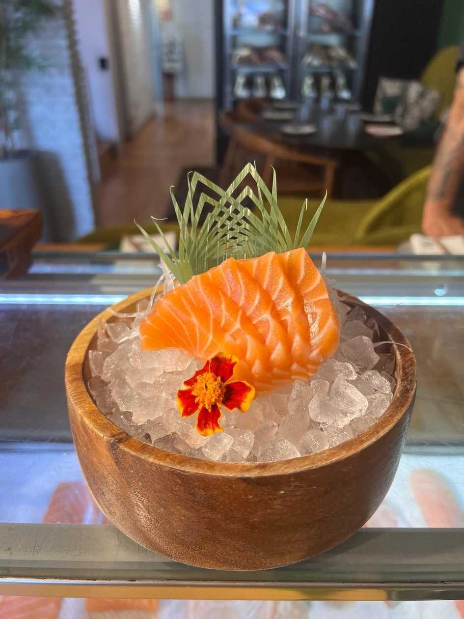 Sashimi salmão