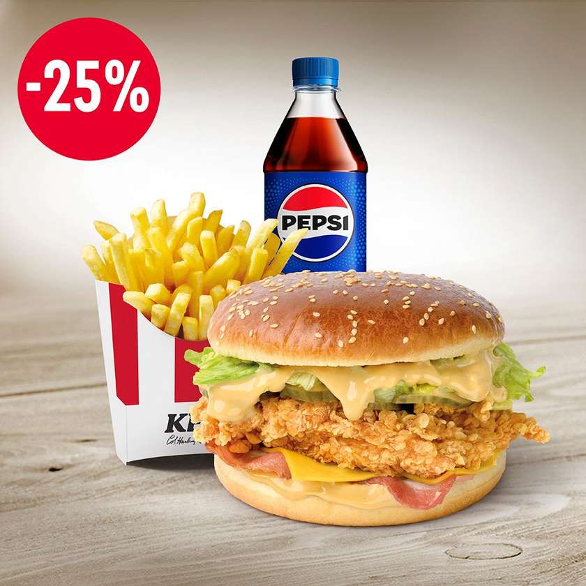 COMBO GRAND RECHARGER BURGER