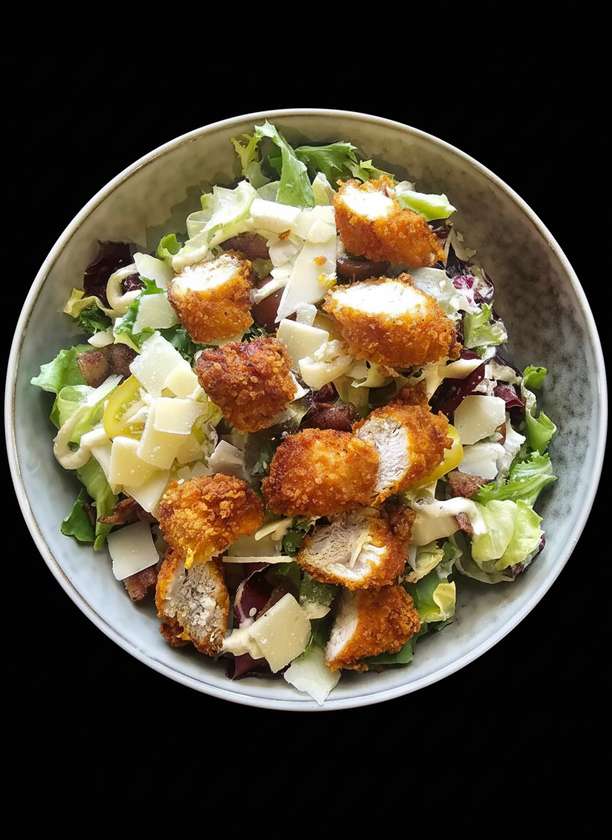 Crispy Chicken Salad