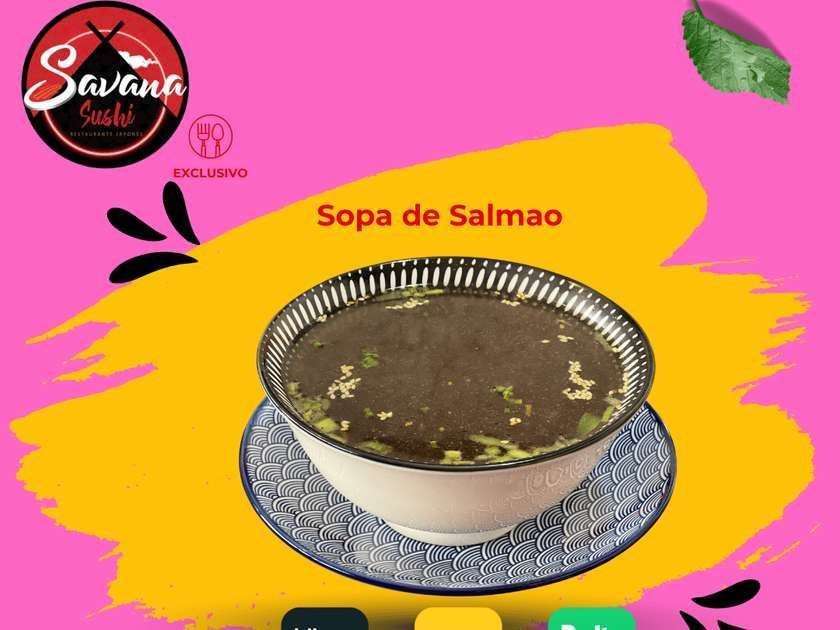 Sopa de Salmão