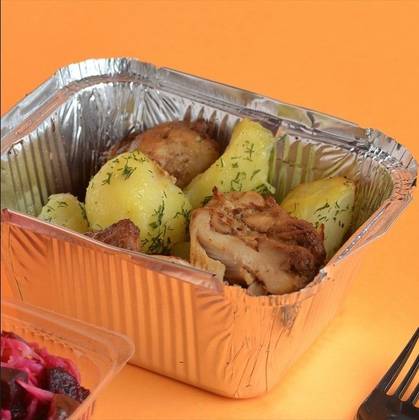 Ланч з картоплею