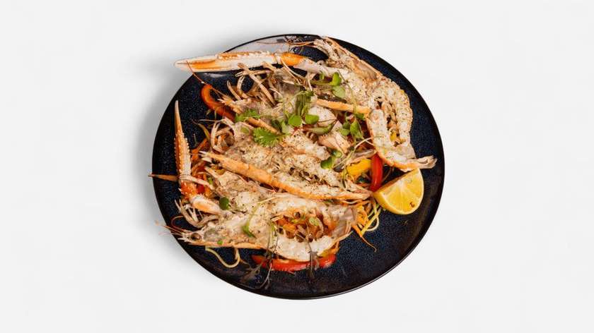 Langustíny a obrie krevety