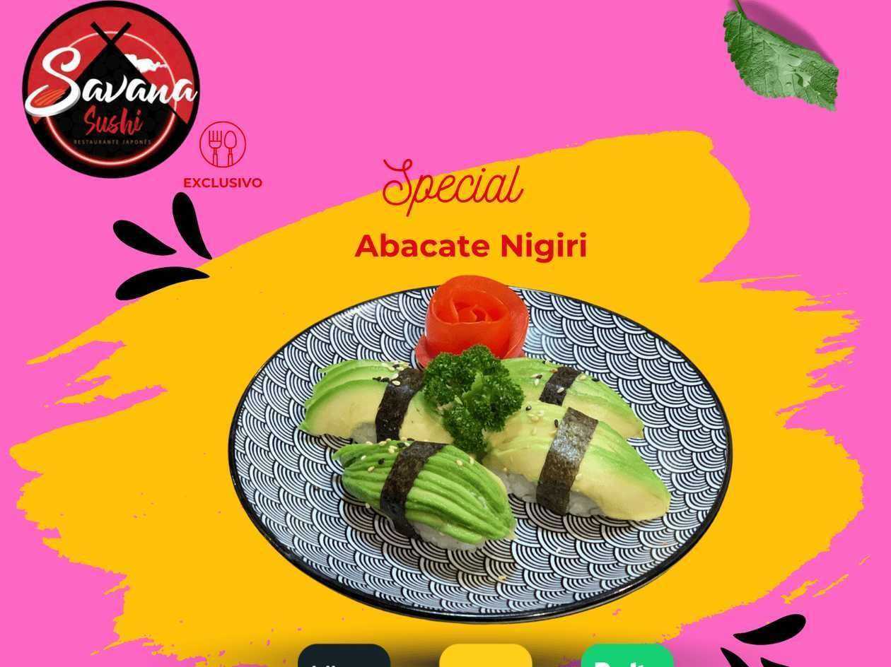 Niguiri Avacado 4 unidade