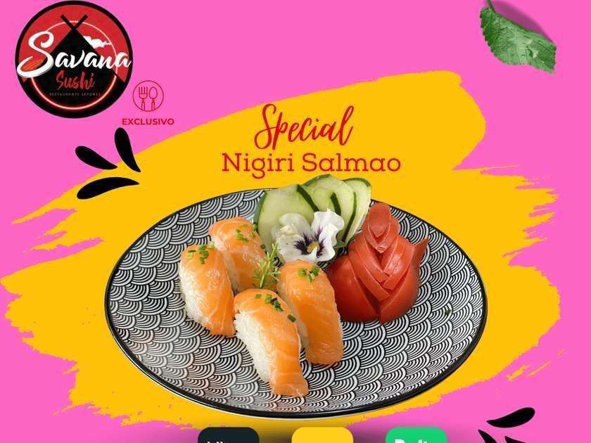 Niguiri Salmao 4 Unidades