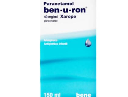 Paracetamol Ben-U-Ron 40 Mg/Ml-150 Ml X 1 Syrup Ml