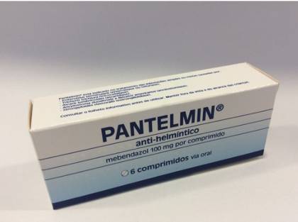 Pantelmin 100 Mg X 6 Tabs