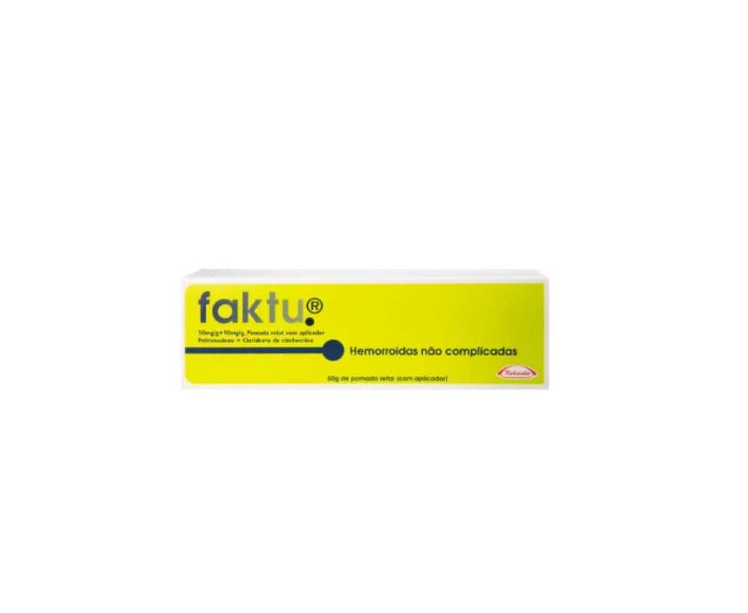 Faktu 50/10 Mg/G-50 G X 1 Rectal Ointment Applicator