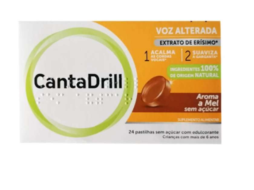 Cantadrill Sugar Free Lozenges Hoarseness X24 Lozenges