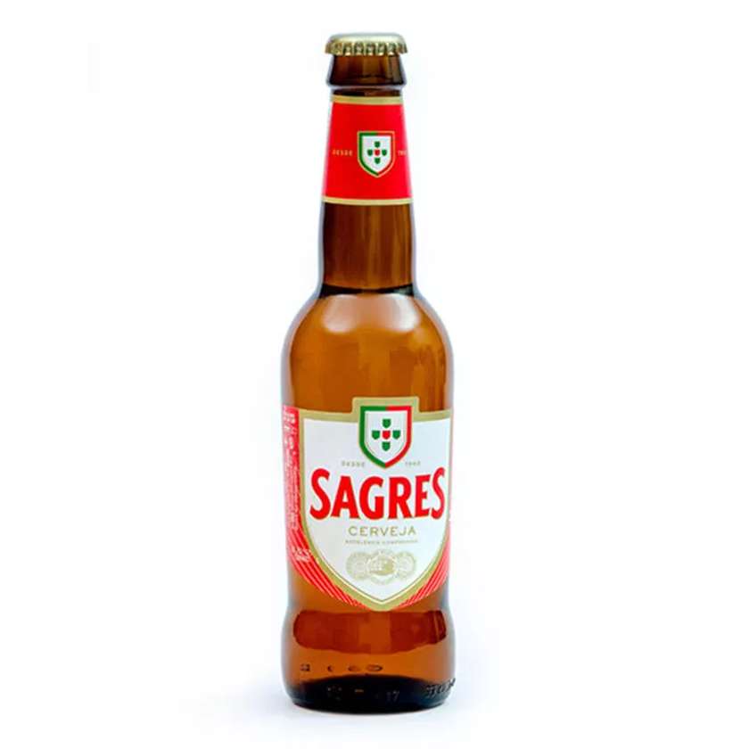 Sagres 0.33cl (Medium Beer)