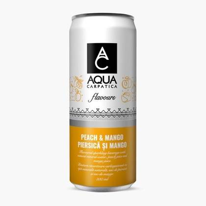 Aqua Flavours Peach & Mango 330ml