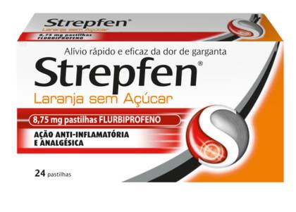 Strepfen Orange Sugar Free 8.75 Mg Blister 24 Unit(s) Lozenges