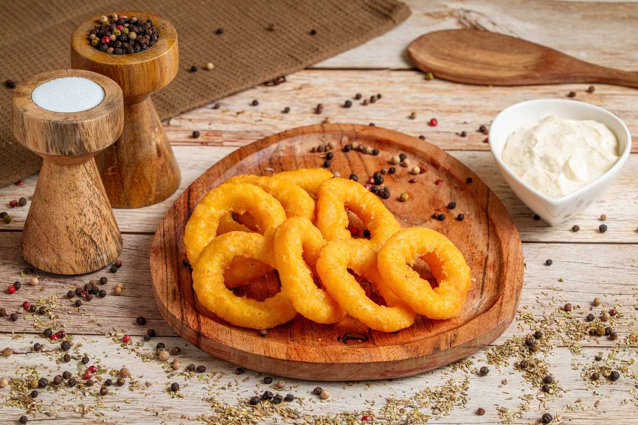 Inele Calamar cu Sos