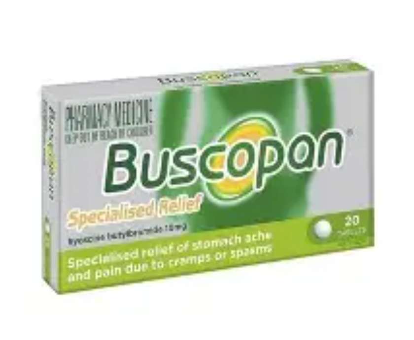 Buscopan 10 Mg X 20 Coated Tabs