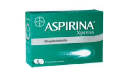 Aspirina Xpress 500 Mg Blister 20 Unit(s) Coated Tabs