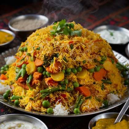 Biryani de Vegetais