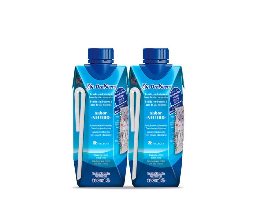 Bi-Oralsuero Neutral Oral Sol 330Ml X2