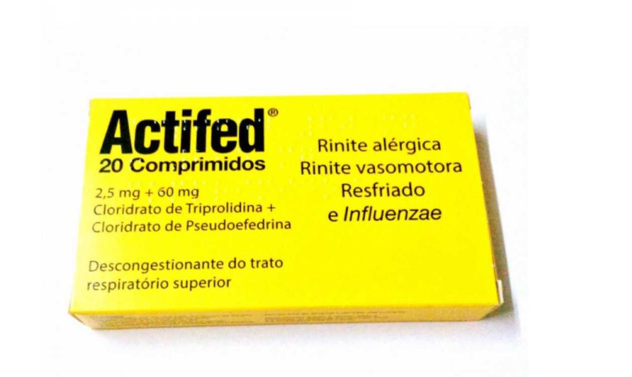 Actifed 60/2.5 Mg X 20 Tabs