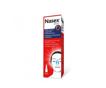 Nasex Duo 1 Mg/Ml + 50 Mg/Ml Bottle 10 Ml Nasal Spray Sol
