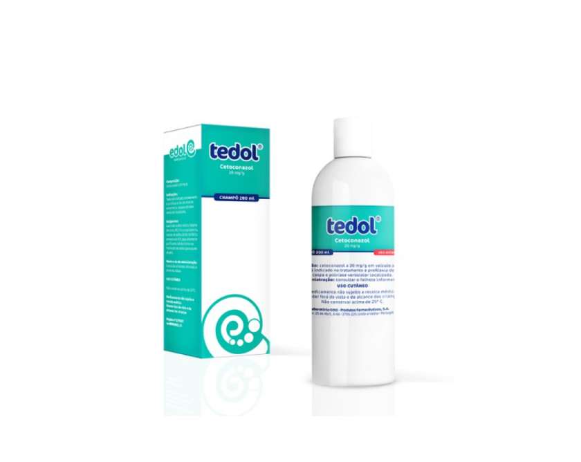 Tedol 20 Mg/G-200 Ml X 1 Shampoo Bottle