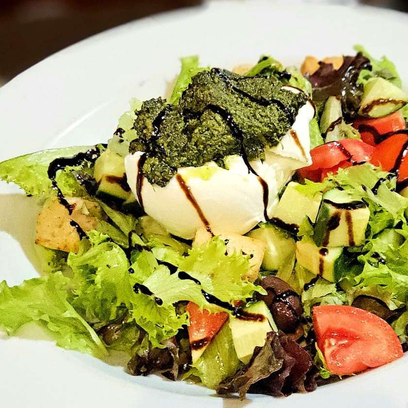 Bufala Pesto Salad