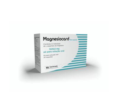 Magnesiocard Sugar Free 1229.6 Mg 20 Sachet 4 G Oral Sol Powder