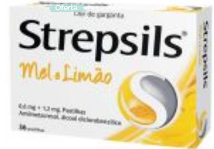 Strepsils Honey and Lemon 1.2/0.6 Mg X 36 Lozenges
