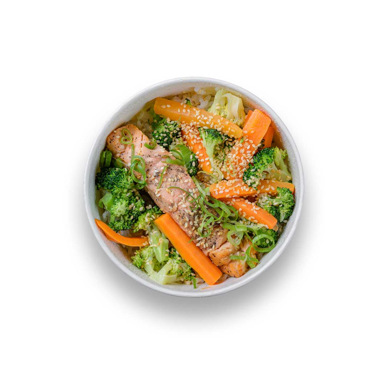 Teriyaki Salmon & Rice