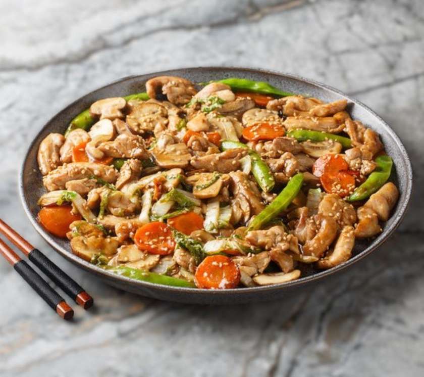 Chicken with Bamboo