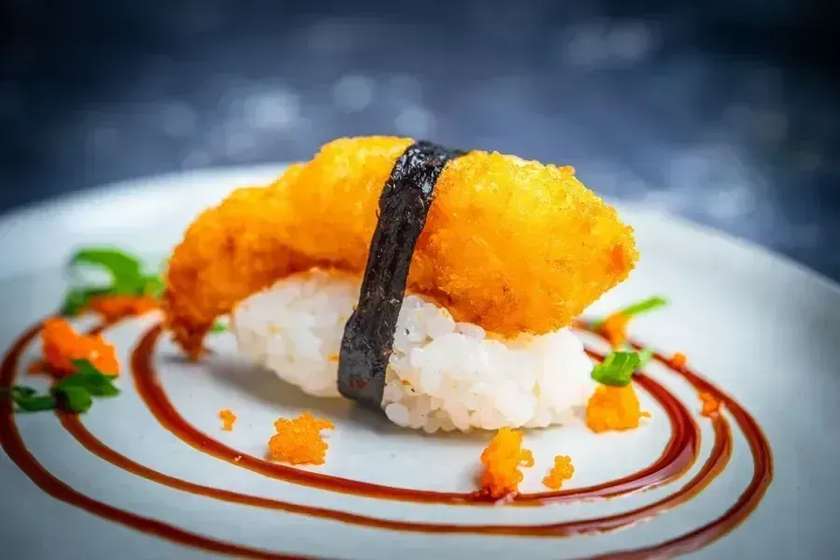Krõbe Hiidkreveti Nigiri