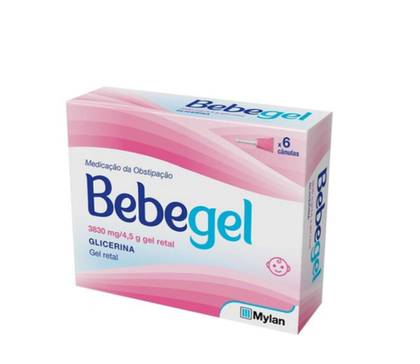 Bebegel 3830 Mg/4.5 G X 6 Rectal Gel Tube