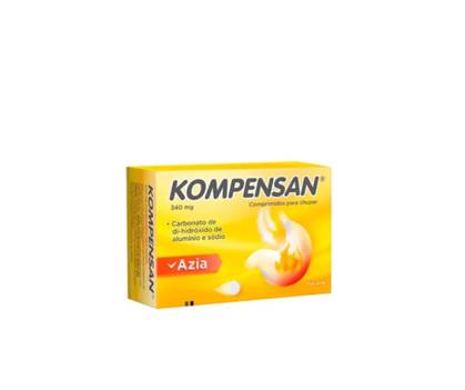 Kompensan 340 Mg X 20 Chewing Tabs