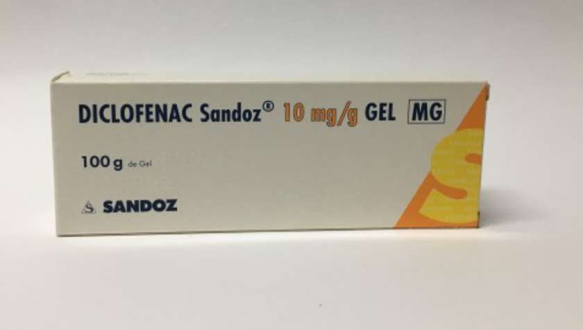 Diclofenac Sandoz Mg 10 Mg/G Tube 100 G Gel