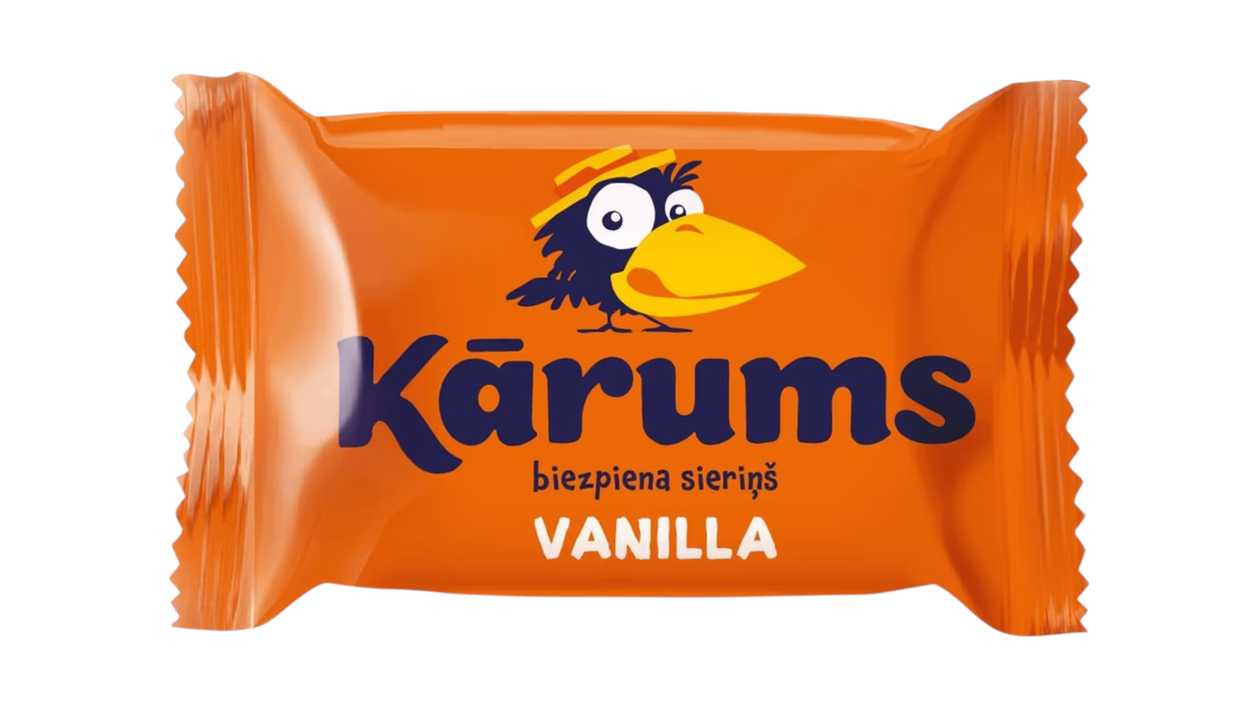 Sweet Glazed Curd Mass With Vanilla Flavor 45g