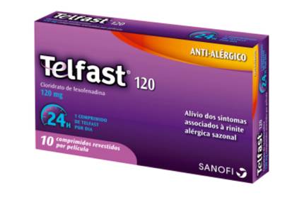 Telfast 120 120 Mg Blister 20 Unit(s) Film Coated Tabs