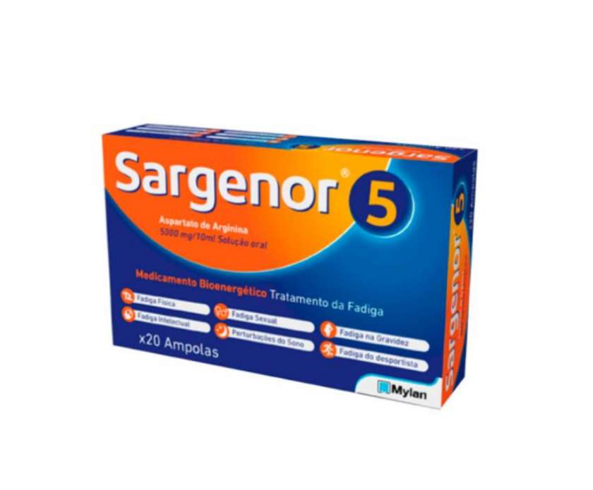 Sargenor 5 5000 Mg/10 Ml X 20 Drinkable Amp