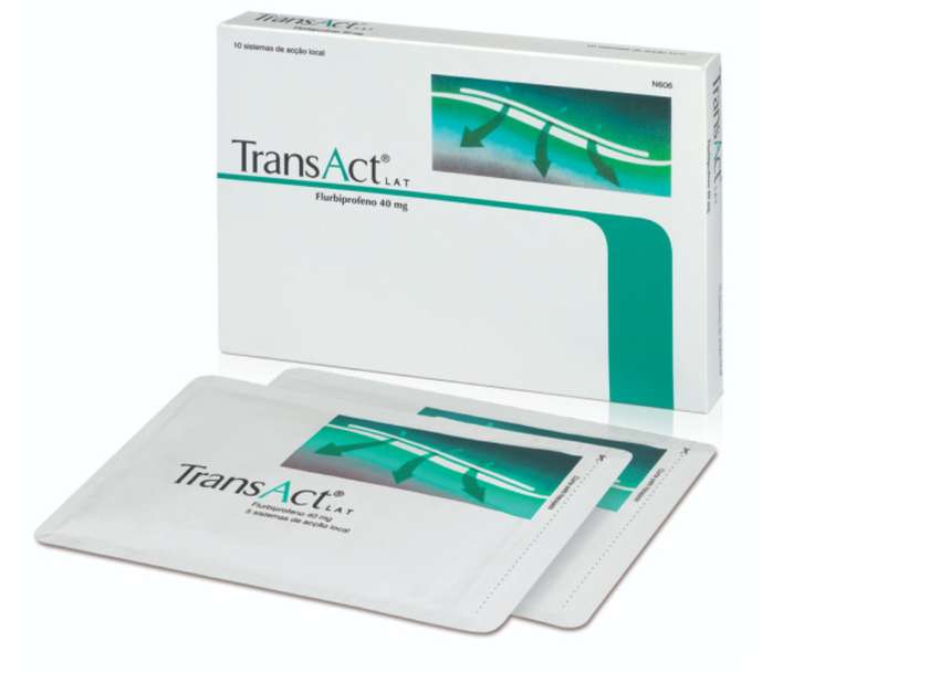 Transact Lat 40 Mg 10 Sachet Impregnated Patch