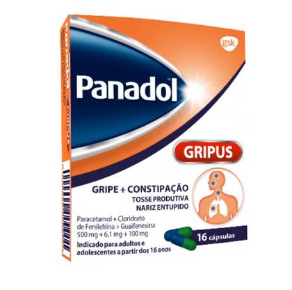 Panadol Gripus Pack 16 Tablets