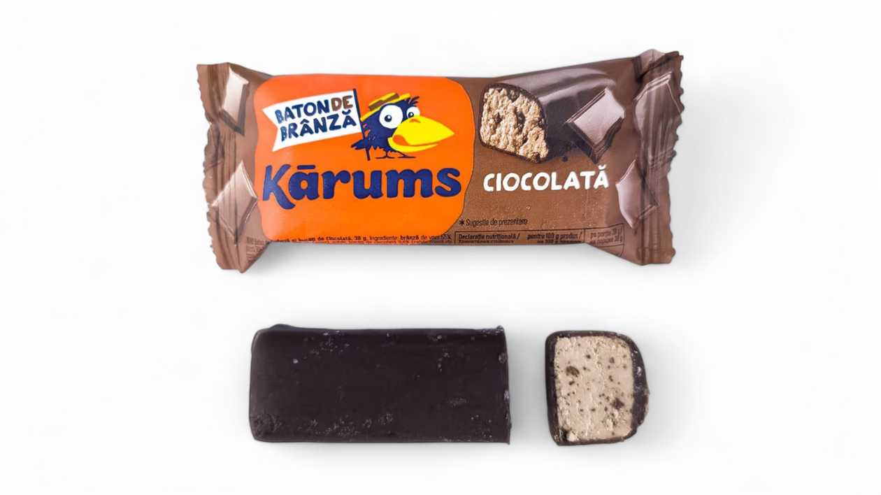Glazed Curd Cheese With Chocolate Pieces Karums 38g