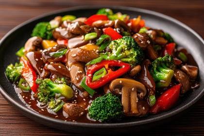 Vegetables with Mushrooms