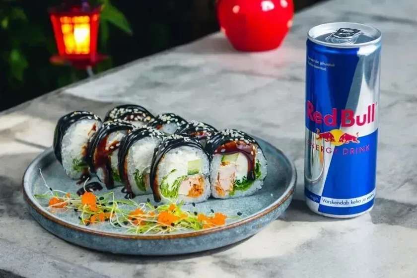 Red bull & Crispy chicken 8tk