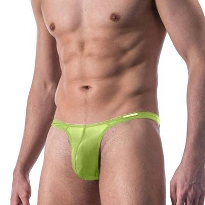 Men's Thong Man Bodywear MNS Neon Green, Size L