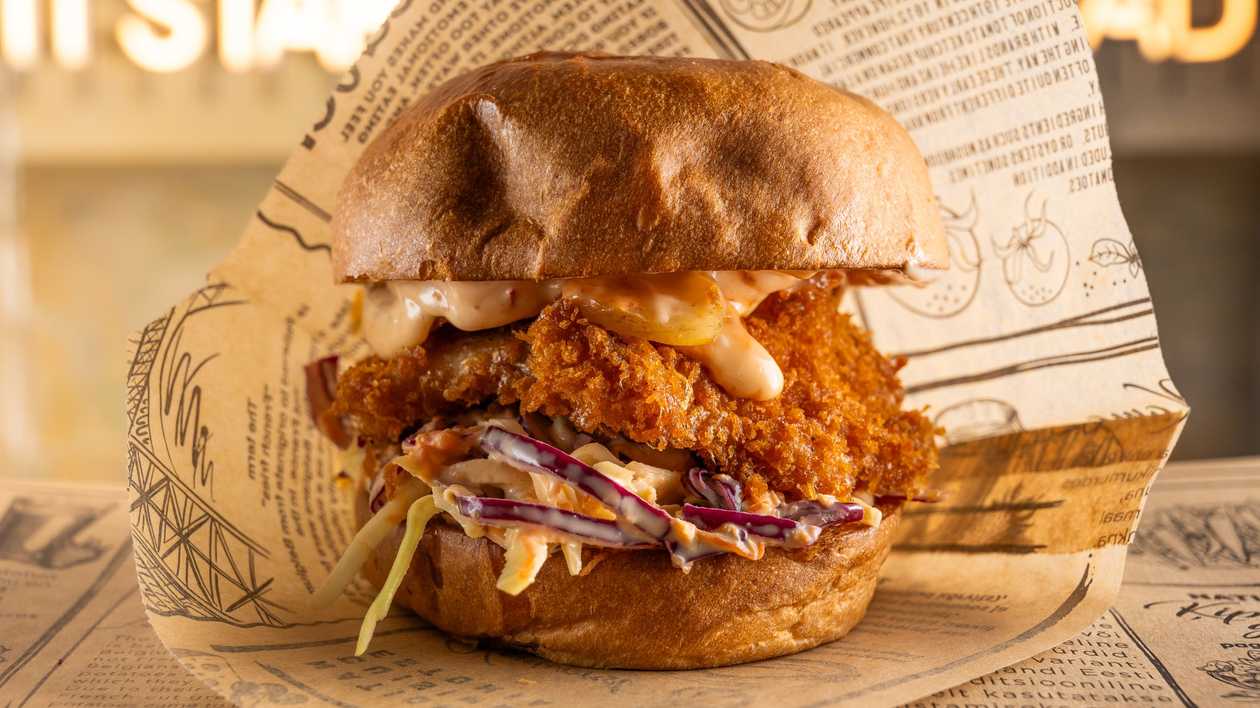 Coleslaw Burger