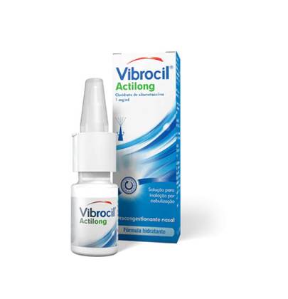 Vibrocil Actilong 1 Mg/Ml Nebulizer Bottle 10 Ml Nebulization Inhal Sol