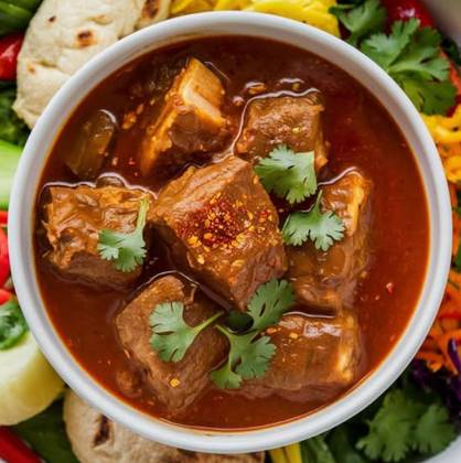 Chicken Madras com Arroz