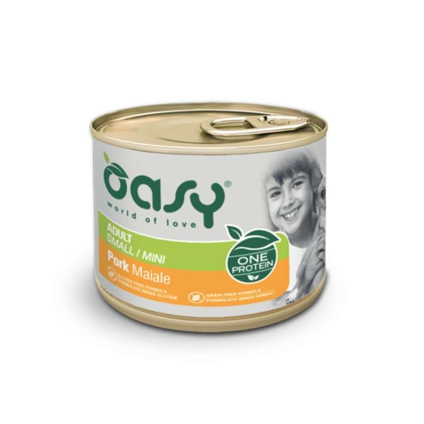 Wet Dog Food Oasy One Protein - Pork 200g