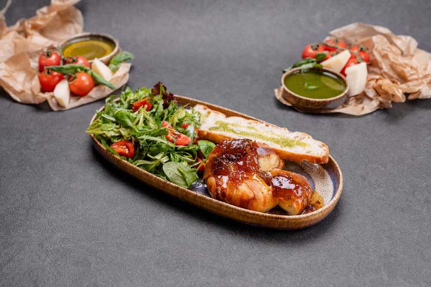 Baked Brie with Euphoria Bacon and Jam