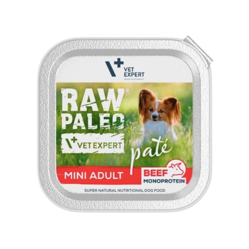 Wet Dog Food Raw Paleo Paté- Beef 150g