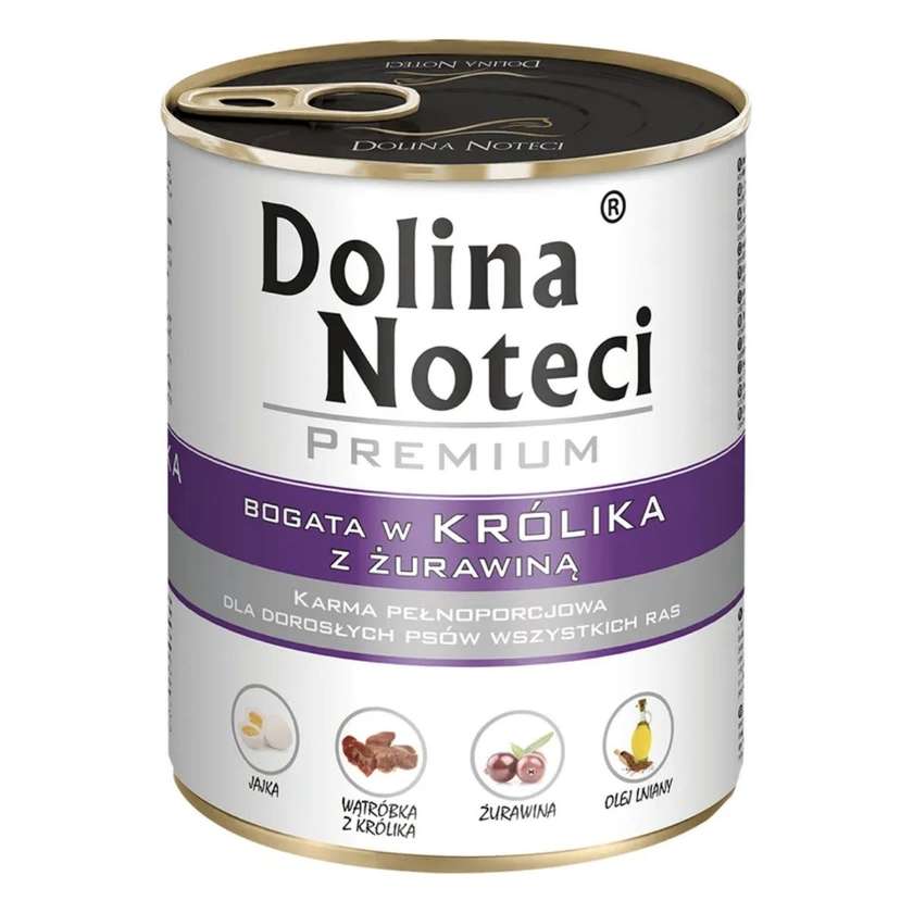 Dolina Noteci Premium Rich In Rabbit With Cranberry 800g