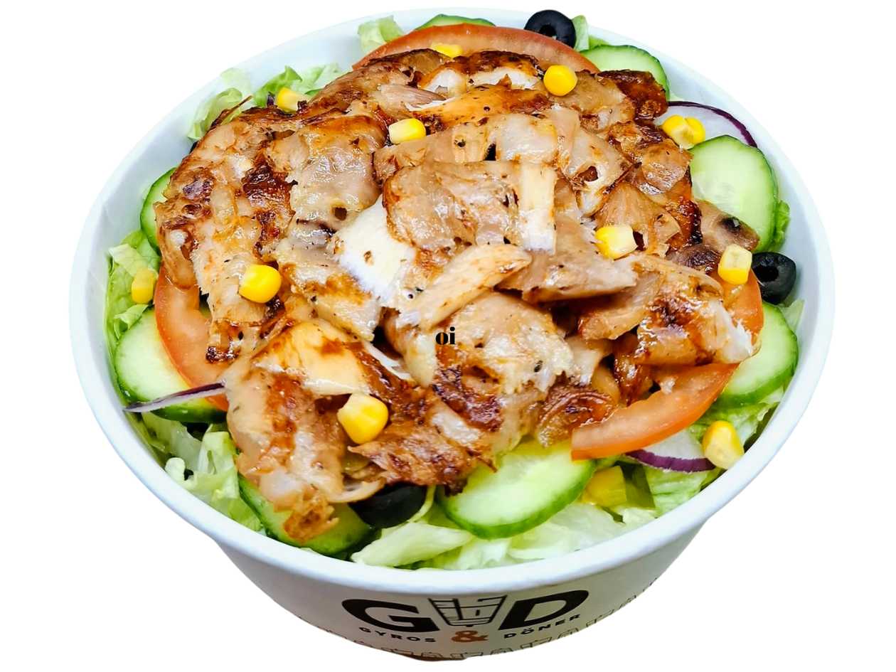 Salata pui + 5 ingrendiente